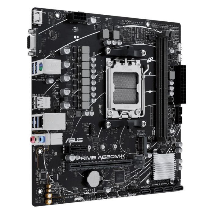 Carte Mère ASUS PRIME A620M-K AM5 (90MB1F40-M0EAY0)