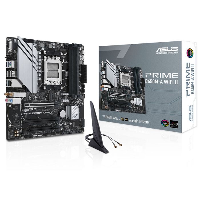 Carte Mère ASUS PRIME B650M-A WIFI II AM5 (90MB1EG0-M0EAY0)