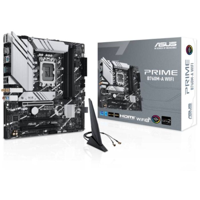 Carte Mère ASUS PRIME B760M-A WIFI D5 (90MB1EL0-M1EAY0)