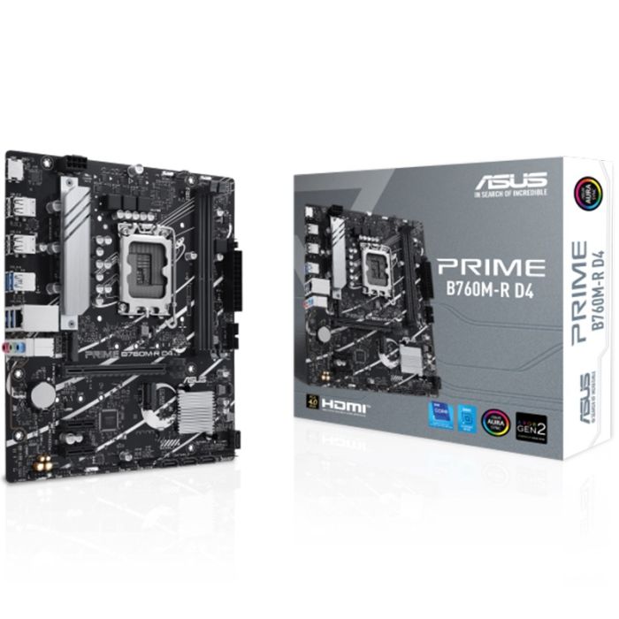 Carte Mère ASUS PRIME B760M-R D4 (90MB1HA0-M0EAY0)