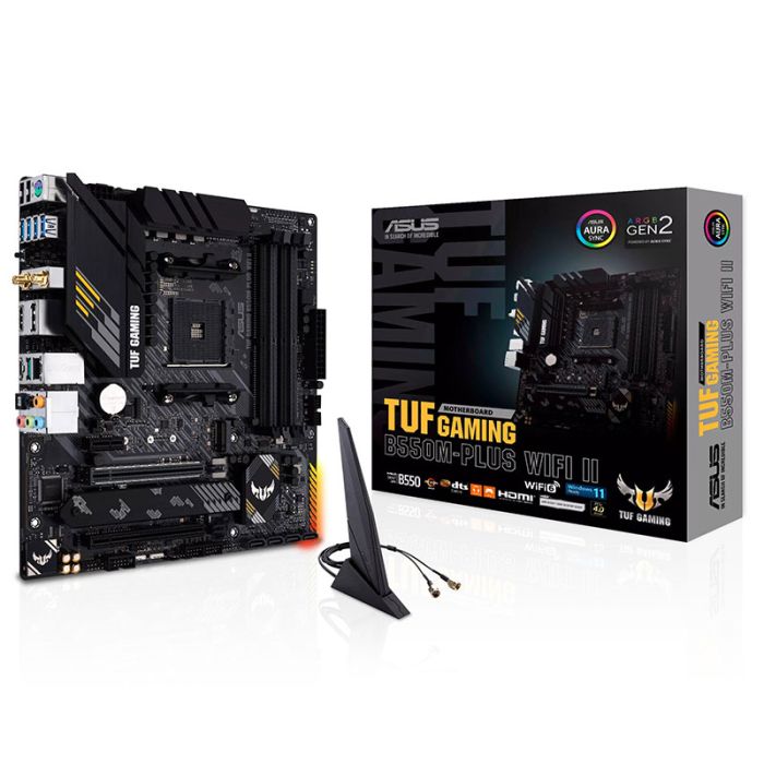 Carte Mère ASUS TUF GAMING B550M-PLUS WIFI II AM4 (90MB19Y0-M0EAY0)