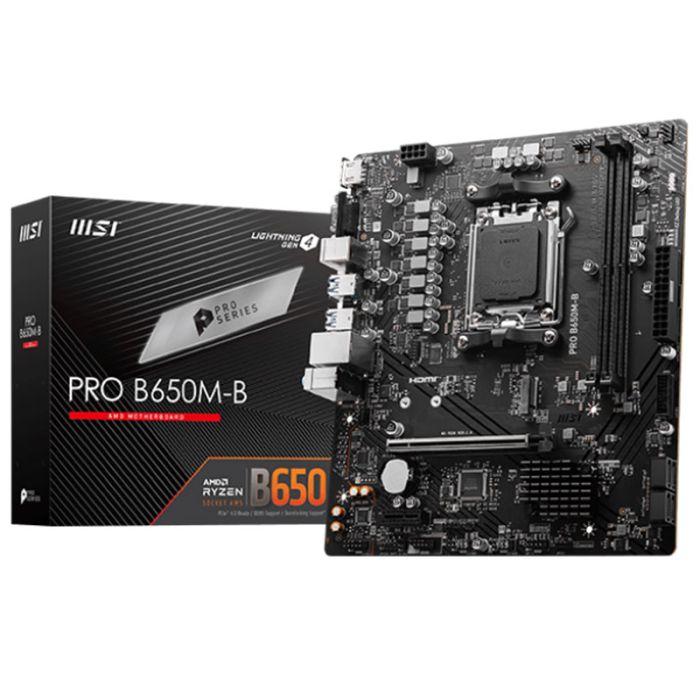 Carte Mère MSI PRO B650M-B (911-7E28-010)