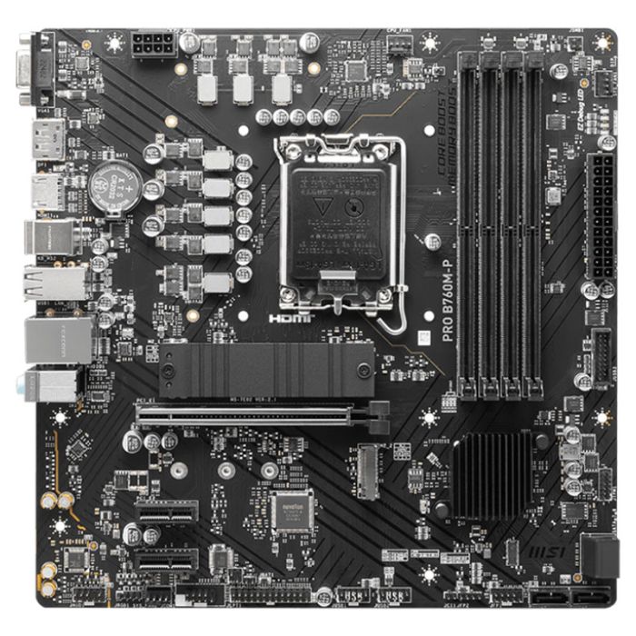 Carte Mère MSI PRO B760M-P DDR5 (911-7E02-019)