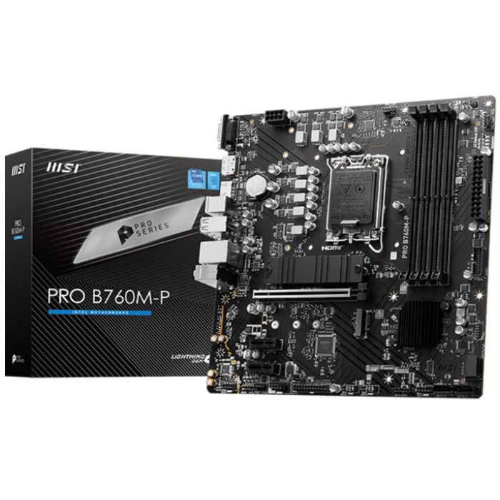 Carte Mère MSI PRO B760M-P DDR5 (911-7E02-019)