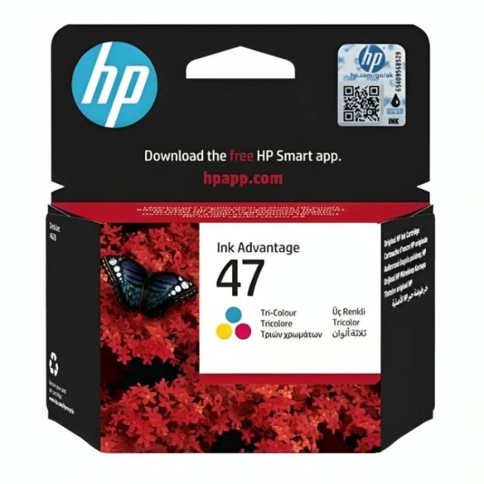 Cartouche d'encre Original HP 47 - Trois Couleurs (6ZD61AE)