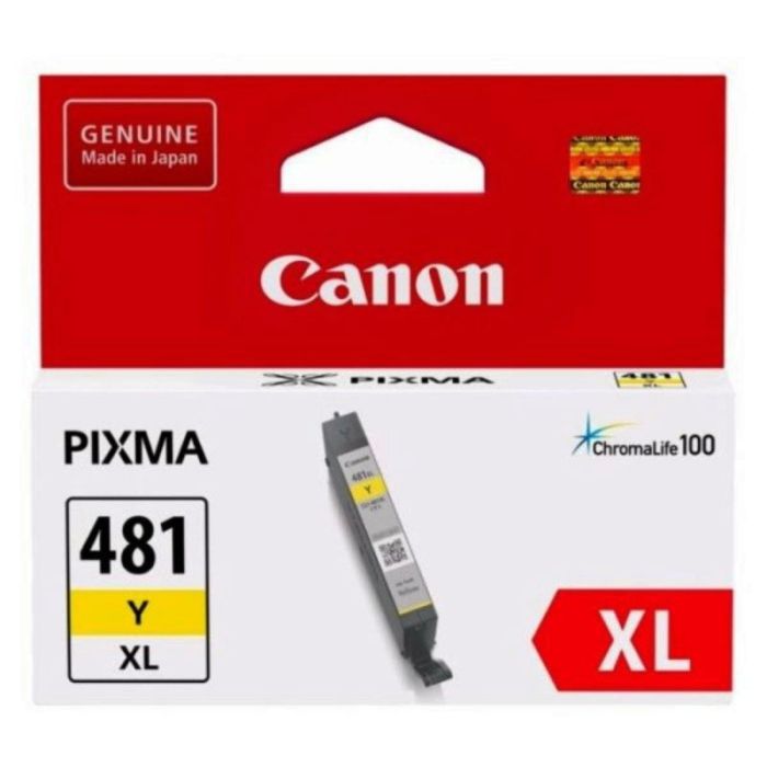 Cartouche Jet d'encre CANON CLI481-xl - Jaune (CLI-481-YXL)