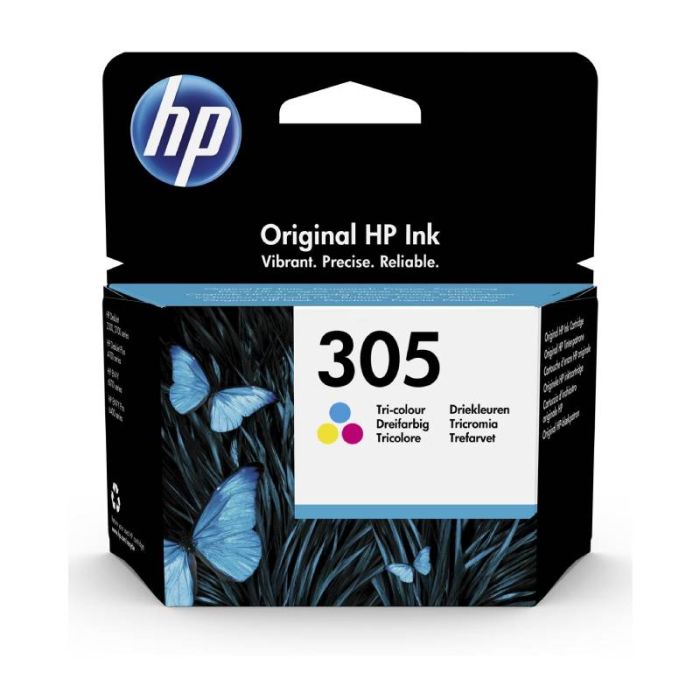 Cartouche Jet d'encre Original HP 305 - Couleurs (3YM60AE)