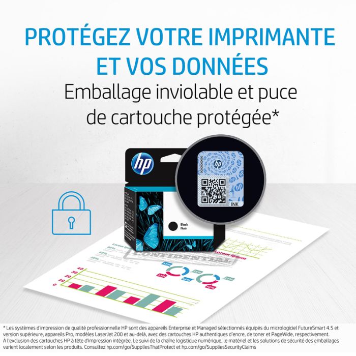 Cartouche Jet d'encre Original HP 655 - Magenta (CZ111AE)