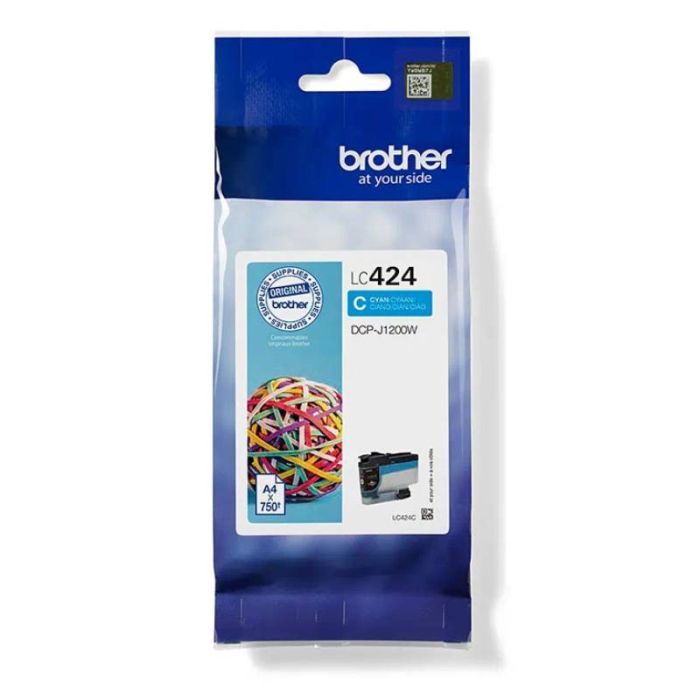 Cartouche Jet d'encre Original BROTHER LC424 - Cyan