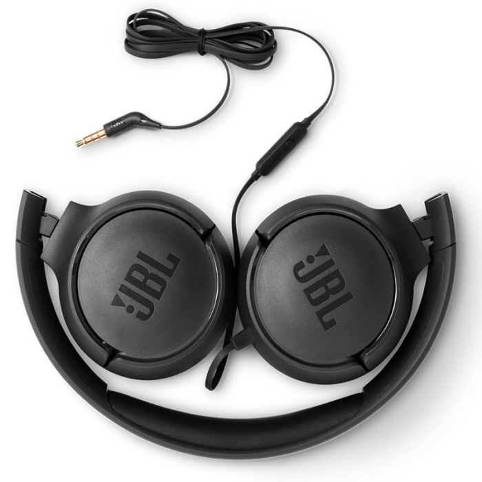 Casque JBL T450 Noir – Léger, Pliable, Jack 3.5mm, Ouvert Mais Jamais Utilisé