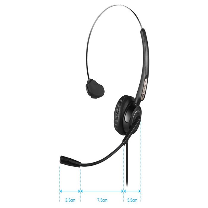 Casque Filaire SANDBERG PRO MONO 126-14 USB - Noir