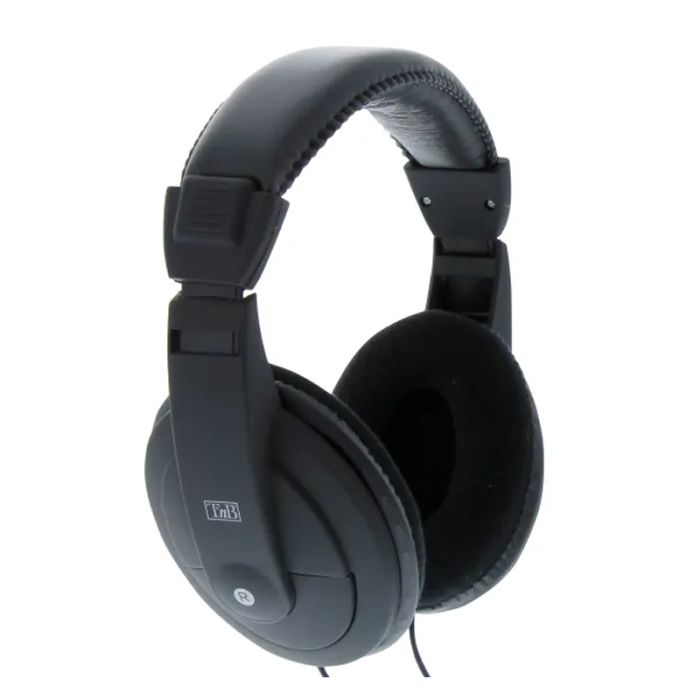 Casque Filaire TV TNB 3 mètres - Noir