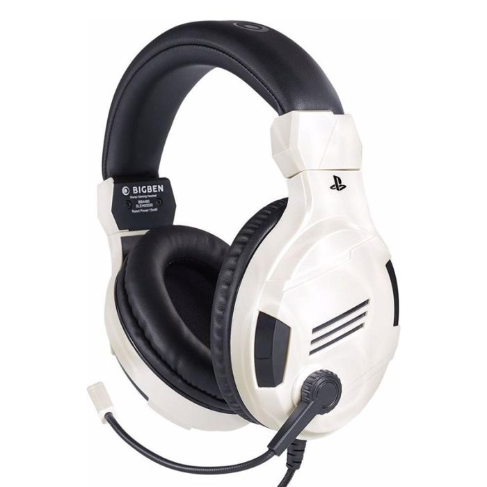 Casque Gamer Filaire BIGBEN PS4OFHEADSETV3 Pour PS4 - Blanc