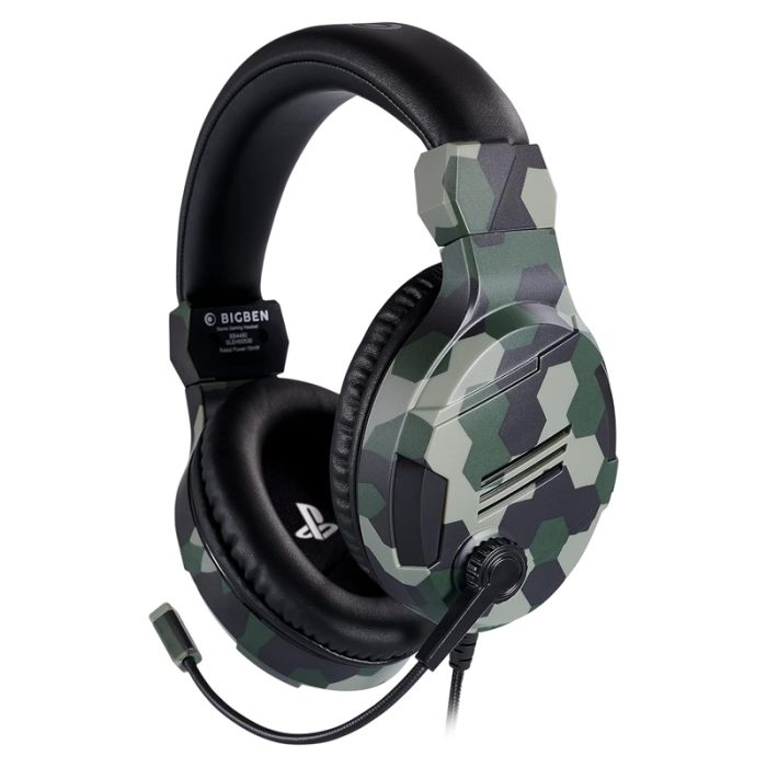 Casque Gamer Filaire BIGBEN PS4OFHEADSETV3 Pour PS4 - Camouflage