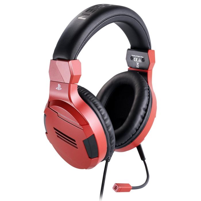 Casque Gamer Filaire BIGBEN PS4OFHEADSETV3 Pour PS4 - Rouge