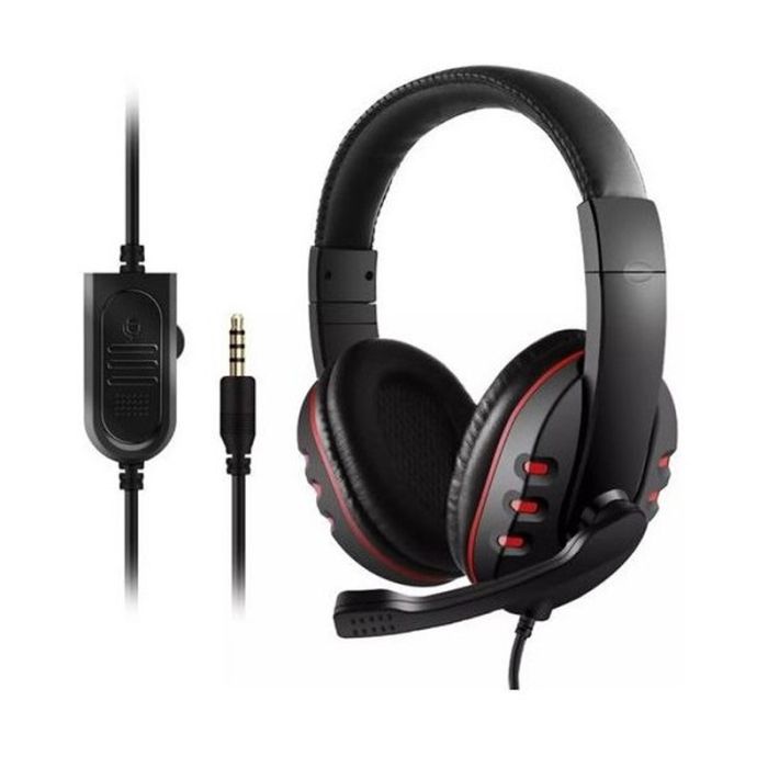 Micro Casque Gamer Filaire GM002 - Noir