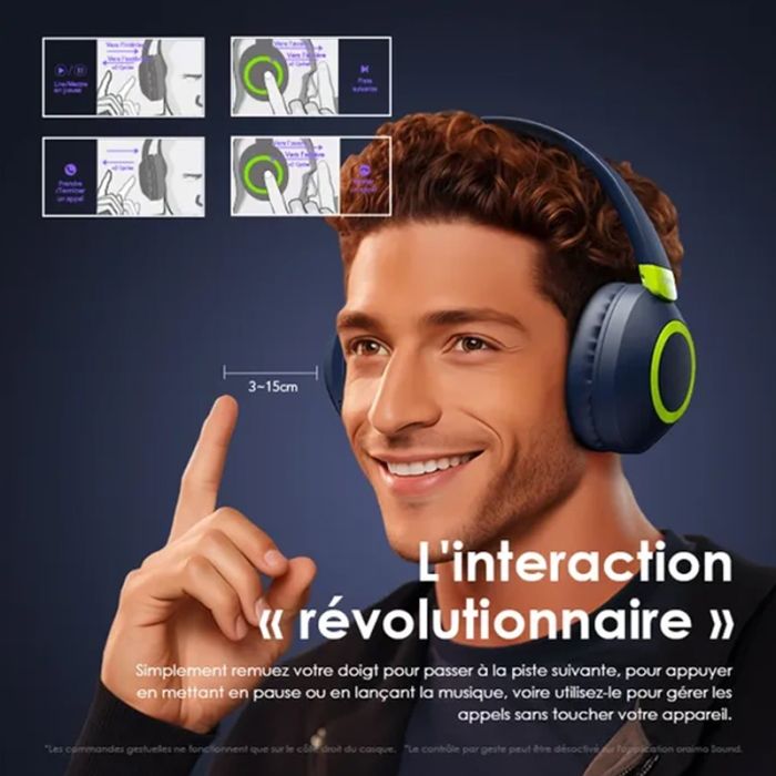 Casque Sans Fil ORAIMO OHP-610S - Noir