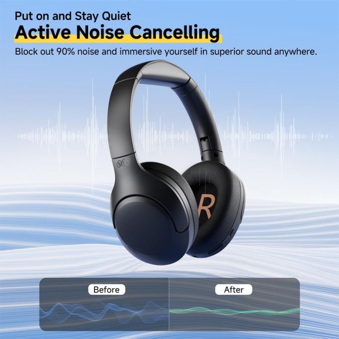 Casque Sans Fil QCY H3 Lite - Noir