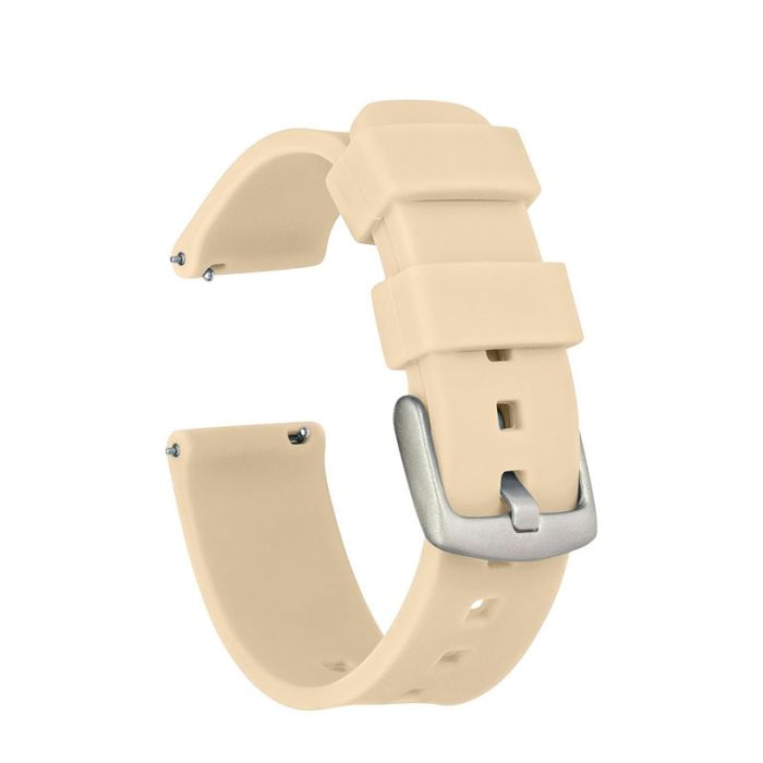 Ceinture En Silicone Pour Montres 22MM - Gold