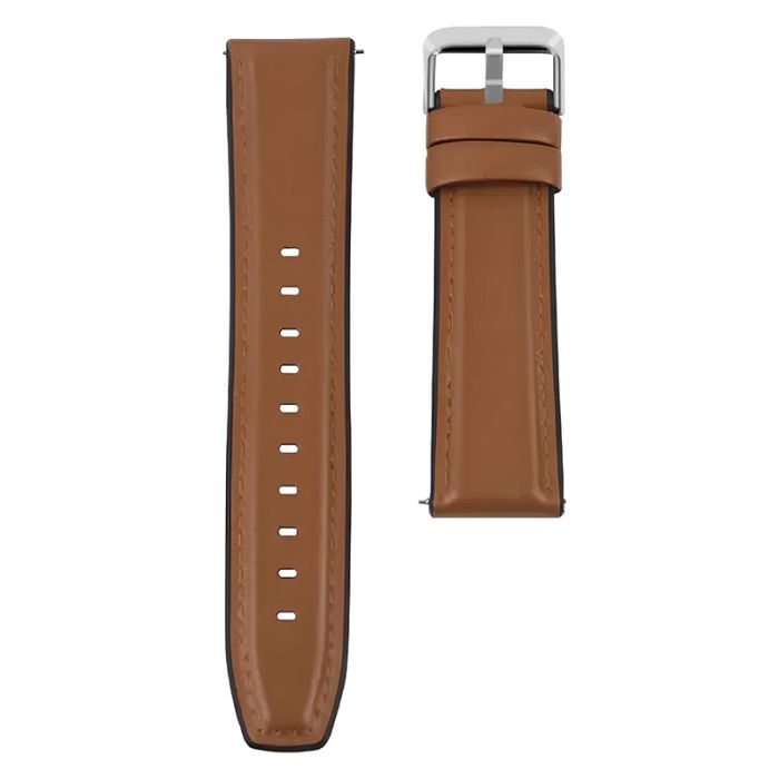 Ceinture MIBRO Pour Montres 22MM - Marron Cuir