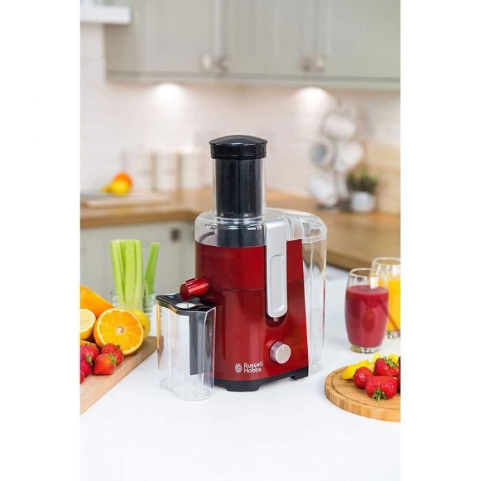 Centrifugeuse De Jus RUSSELL HOBBS 550W 2L - Rouge&Noir