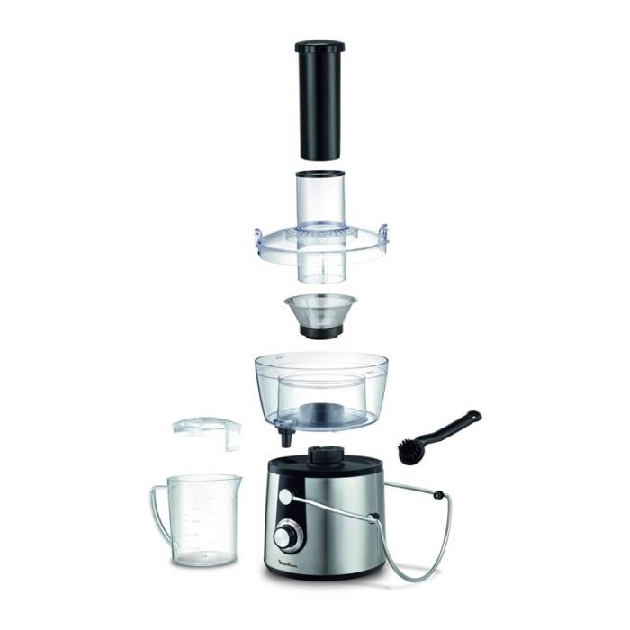 Spremiagrumi Moulinex Juice Express JU550D10 | 800W, 1.4L, 2 Velocità - Nero/Argento - Foto 3