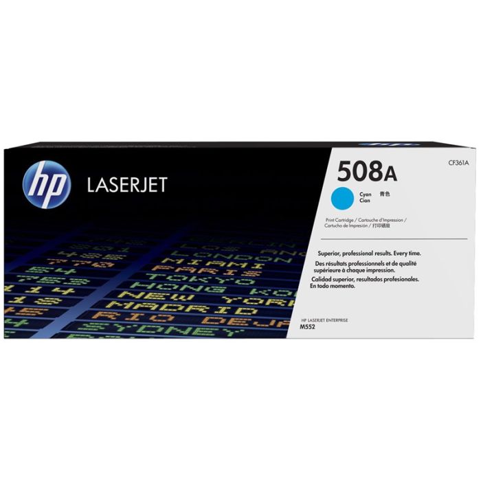 Toner Original LaserJet HP 508A Cyan (CF361A)