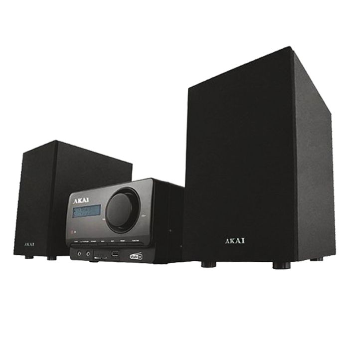 Chaine Stéréo Hi-Fi Sans Fil AKAI CMD301N - Noir