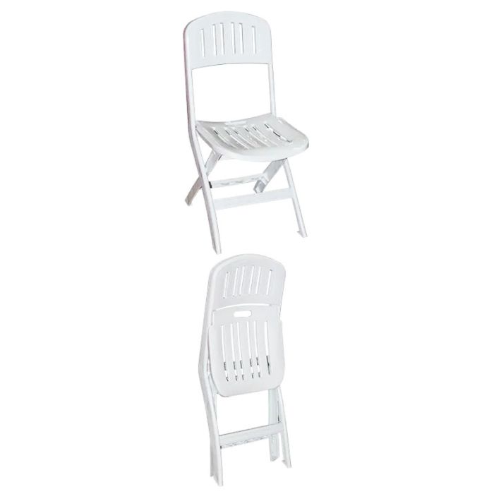 Chaise de Jardin Pliante SOFPINCE Seichelle - Blanc