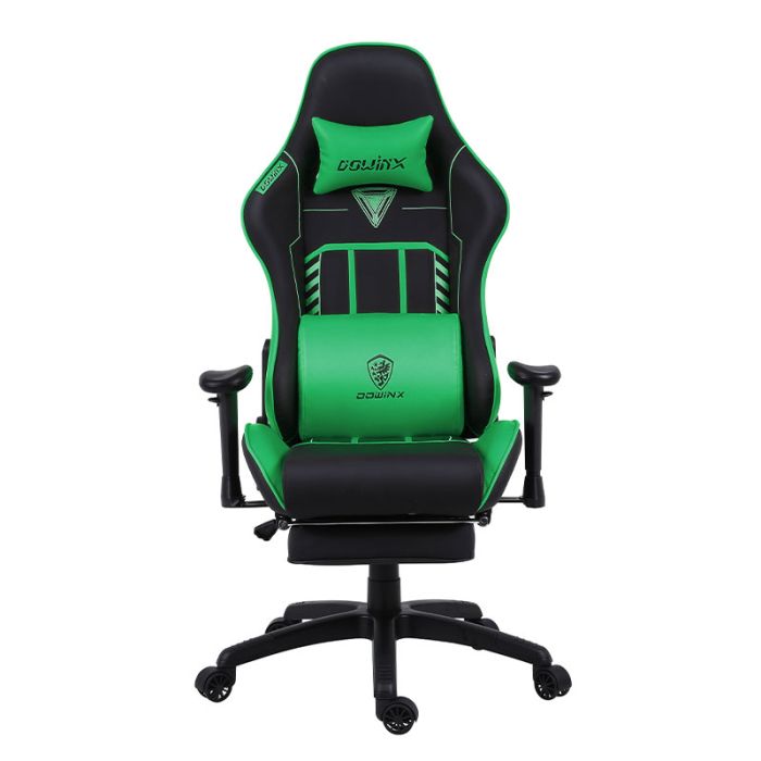 Chaise Gaming DOWINX LS-6670 Avec Accoudoirs - Vert