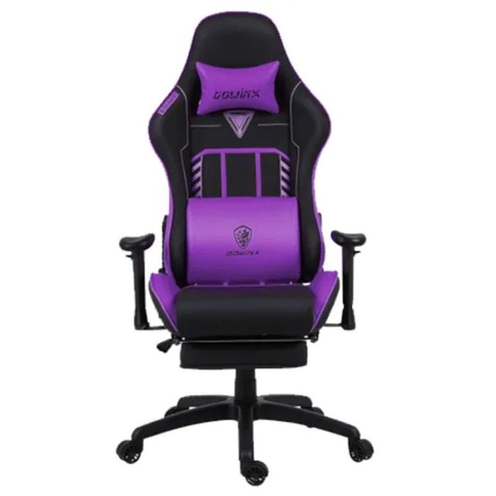 Chaise Gaming DOWINX LS-6670 Avec Accoudoirs - Violet