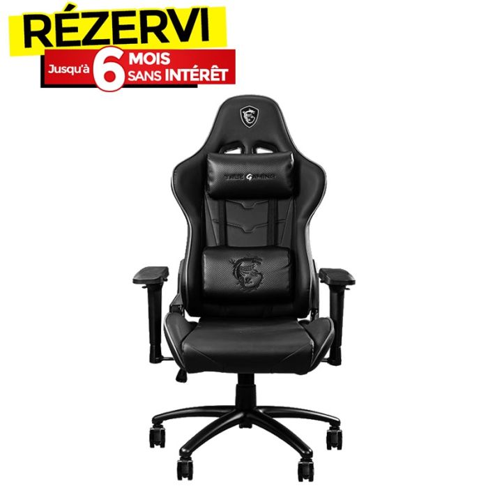 Chaise Gaming MSI Mag CH120 Avec Accoudoirs - Noir