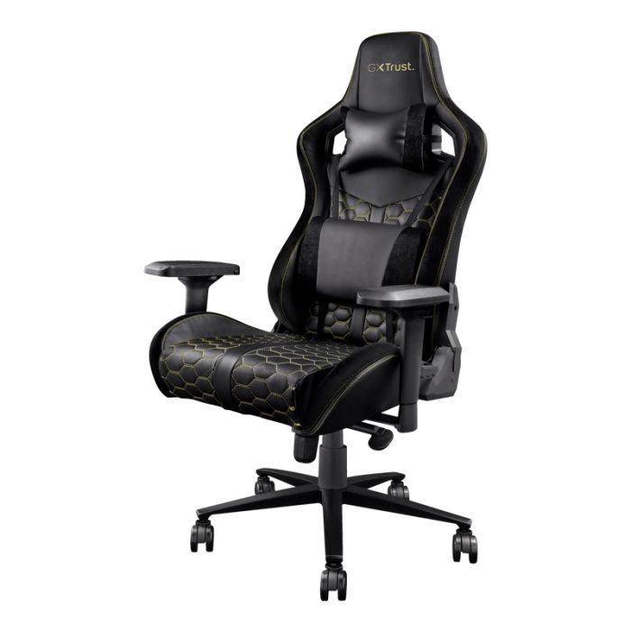 Chaise Gaming TRUST GXT 712 RESTO PRO Avec Accoudoirs - Noir