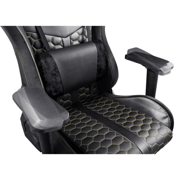 Chaise Gaming TRUST GXT 712 RESTO PRO Avec Accoudoirs - Noir