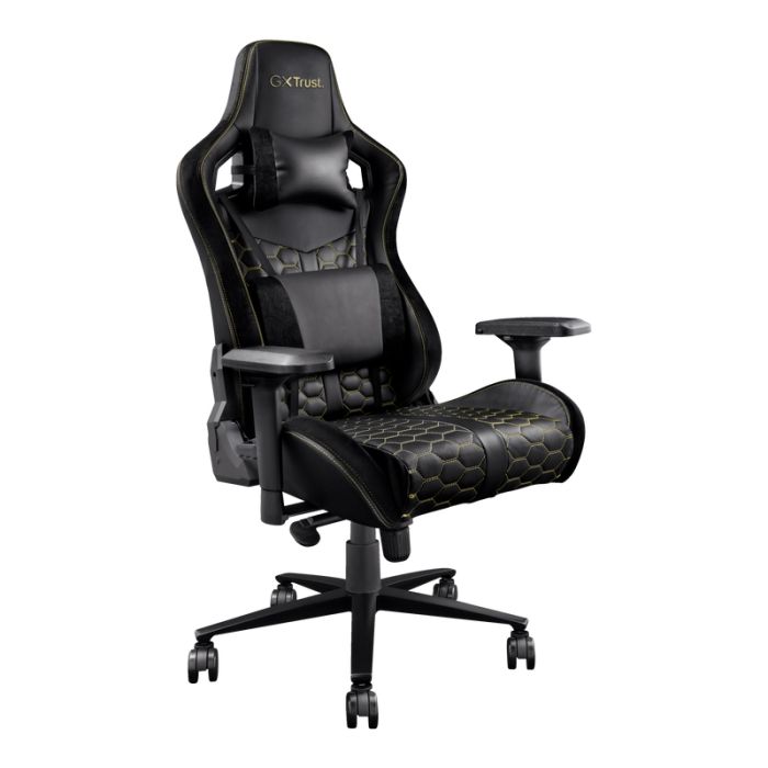 Chaise Gaming TRUST GXT 712 RESTO PRO Avec Accoudoirs - Noir