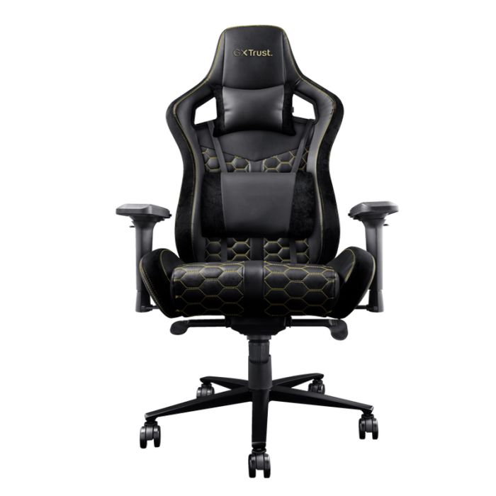 Chaise Gaming TRUST GXT 712 RESTO PRO Avec Accoudoirs - Noir