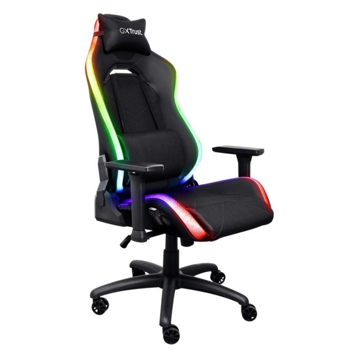 Chaise Gaming TRUST GXT 719 Ruya RGB - Noir