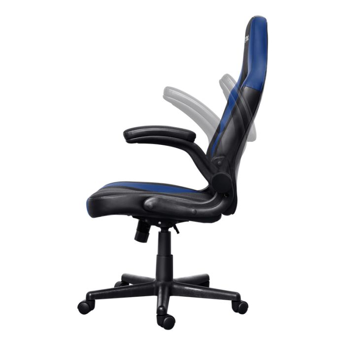 Chaise Gaming TRUST GXT703B RIYE Avec Accoudoirs - Noir&Bleu