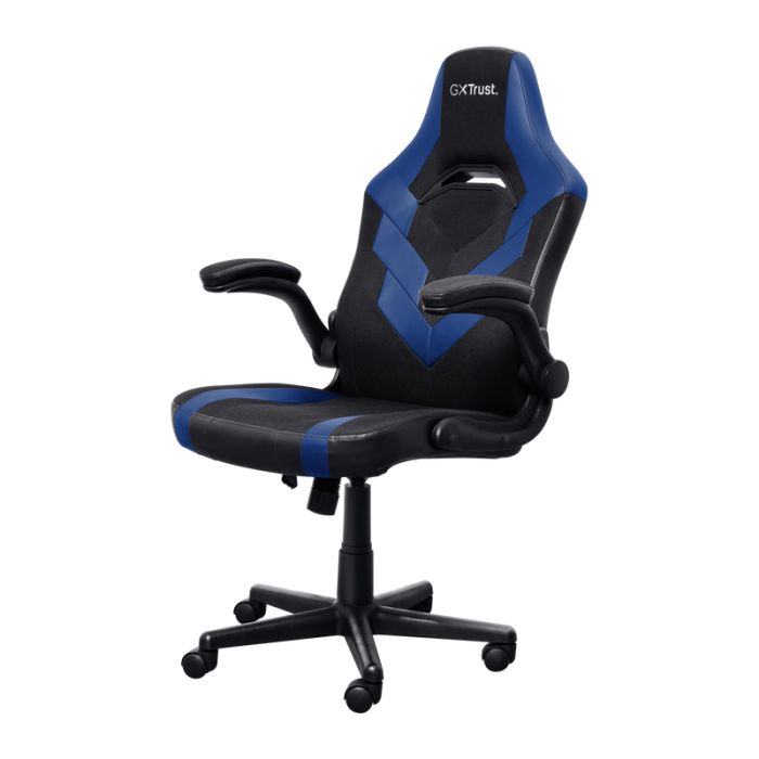 Chaise Gaming TRUST GXT703B RIYE Avec Accoudoirs - Noir&Bleu