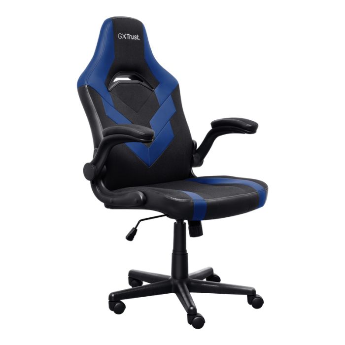 Chaise Gaming TRUST GXT703B RIYE Avec Accoudoirs - Noir&Bleu