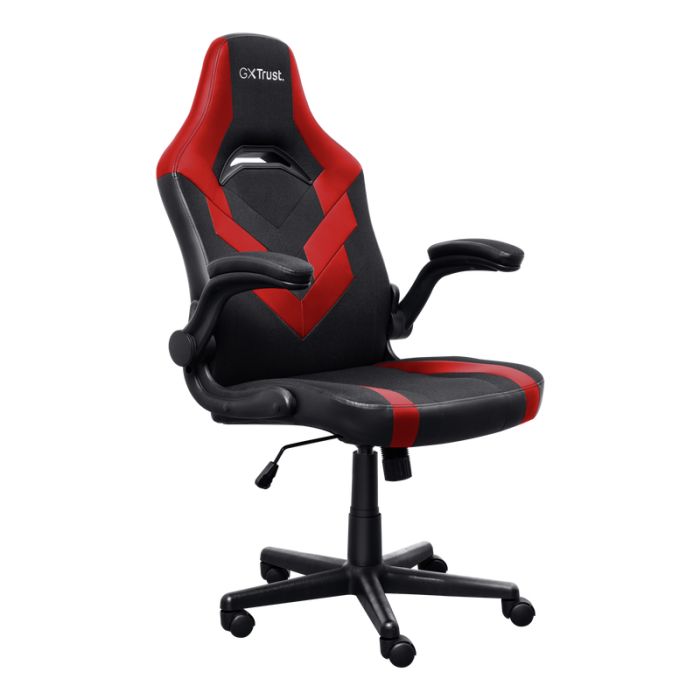 Chaise Gaming TRUST GXT703R RIYE Avec Accoudoirs - Noir&Rouge