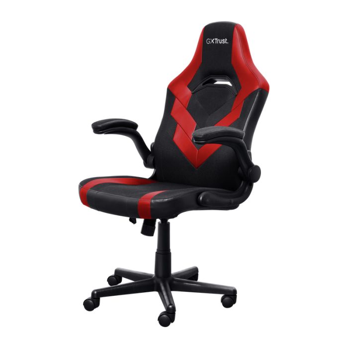 Chaise Gaming TRUST GXT703R RIYE Avec Accoudoirs - Noir&Rouge