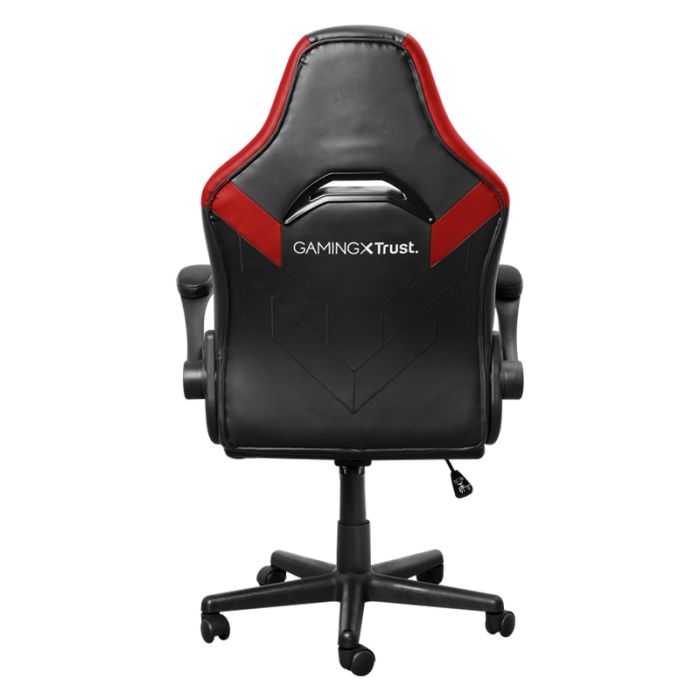 Chaise Gaming TRUST GXT703R RIYE Avec Accoudoirs - Noir&Rouge