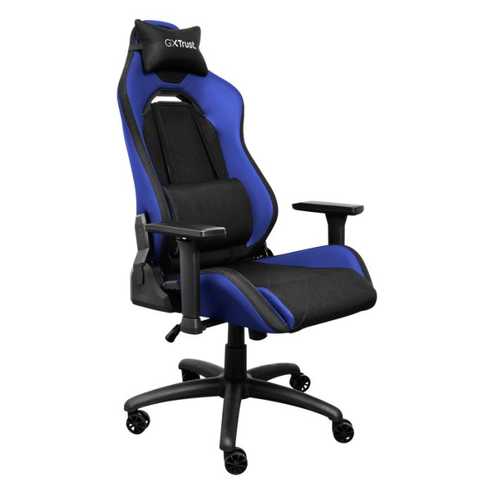 Chaise Gaming TRUST GXT714B RUYA Avec Accoudoirs - Noir&Bleu