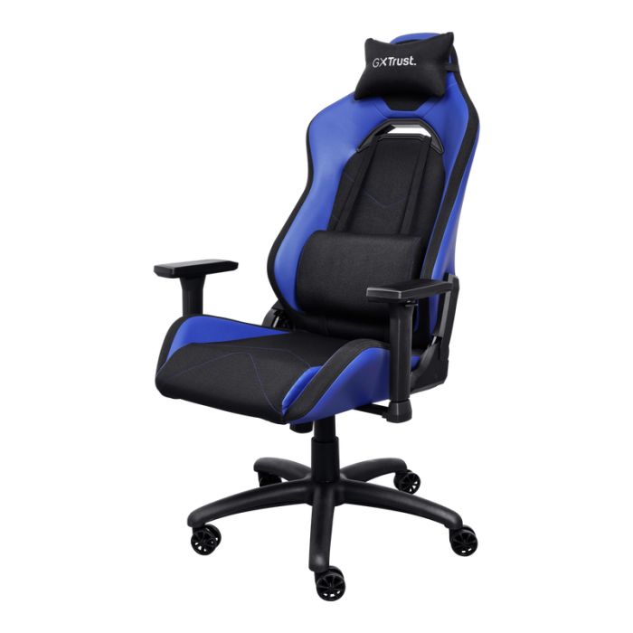 Chaise Gaming TRUST GXT714B RUYA Avec Accoudoirs - Noir&Bleu