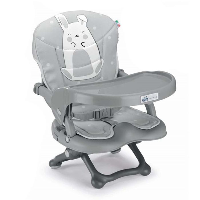 Chaise Haute CAM Smarty Pop Coniglio - Gris