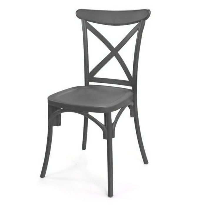 Chaise SOTUFAB Bistrot Brooklyn - Gris Foncé 