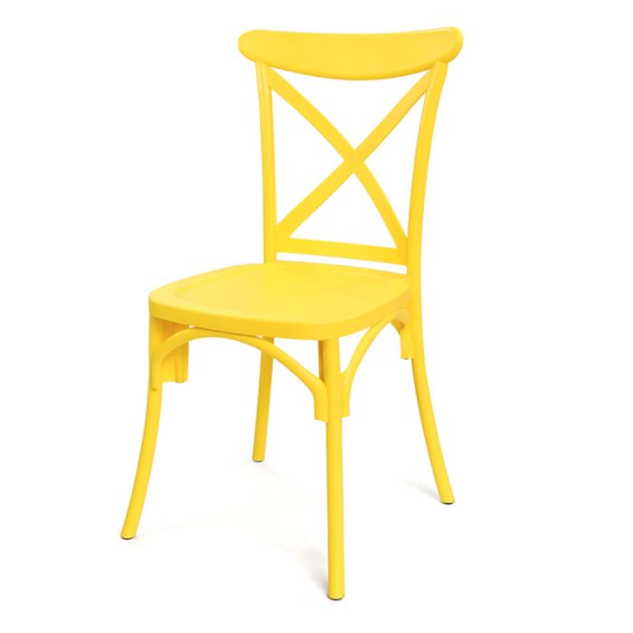 Chaise SOTUFAB Bistrot Brooklyn - Jaune