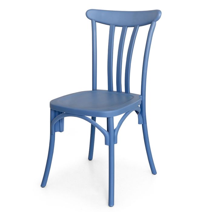 Chaise SOTUFAB Bistrot Paris - Bleu Gris