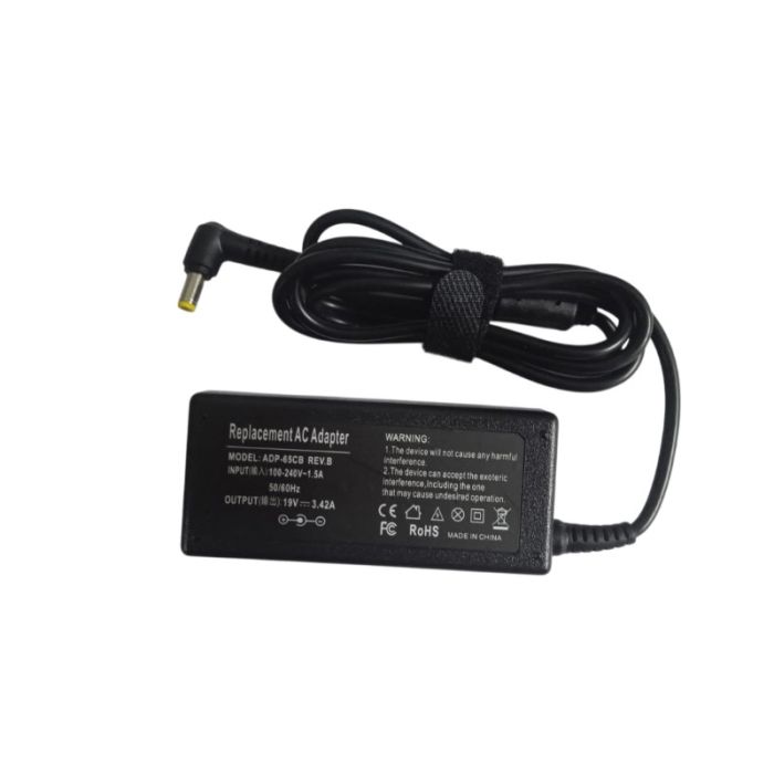 Chargeur Adaptable ACER Pour PC Portable 19V 3.42A Grand Bec